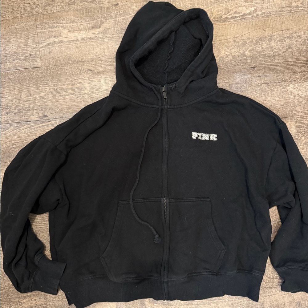 PINK Victoria's Secret Black Hoodie